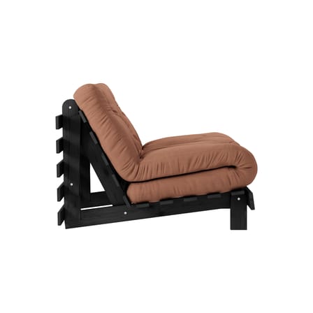 Fauteuil convertible Roots / Dormeuse & lit d'appoint - 3 positions / Structure noire - KARUP DESIGN