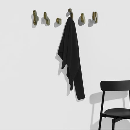 Set de 6 patères Klump céramique - Petite Friture