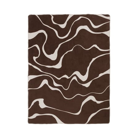Plaid Felu marron / 150 x 200 cm - NOO.MA
