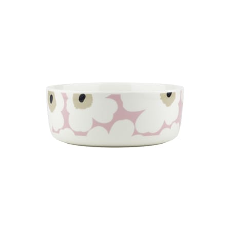 Saladier Unikko céramique rose / 1,5L - Ø 20 x H 8 cm - Marimekko