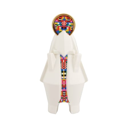 Santon Mary céramique blanc / peint main - Alessi