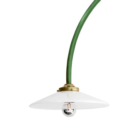 Applique avec prise Hanging Lamp n°2 métal vert / H 180 x L 75 cm - valerie objects