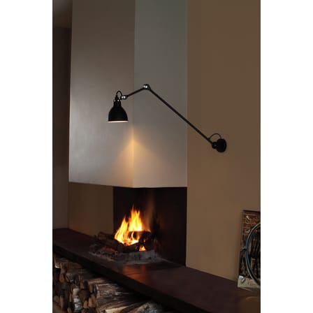 Applique N°304L60 métal noir / Plafonnier - Bras L60 cm / Lampe Gras - DCW éditions