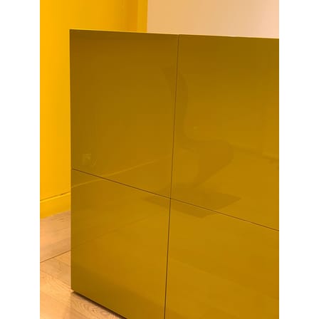Armadio Flexi legno arancione / 120 x 45 x 128 - Cappellini