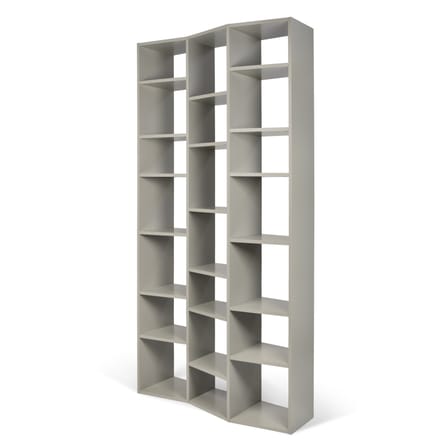 Bibliothèque New York 007 bois gris / L 110 x H 224 cm - POP UP HOME