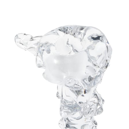 Bougeoir Drip Glass Large verre transparent / H 25 cm - Pols Potten