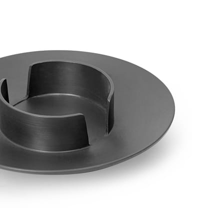 Block Candle stick metal black / Ø 11 cm - Ferm Living