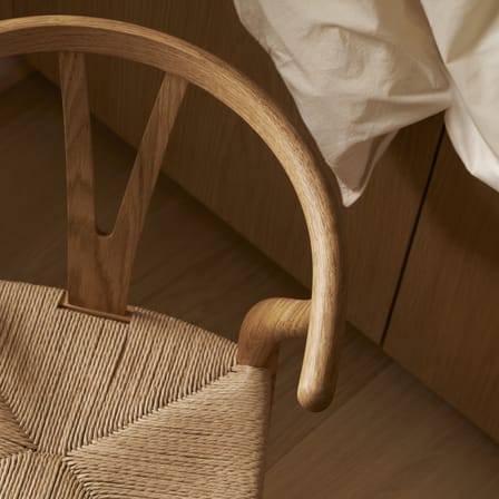 Chaise enfant CH24 Wishbone Chair bois naturel / Hans J. Wegner, 1950 - CARL HANSEN & SON