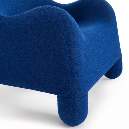 Fauteuil rembourré Gomma tissu bleu / De Pas, D'Urbino, Lomazzi, 1970 - Zanotta