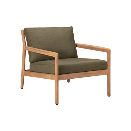 Fauteuil rembourré Jack Outdoor / Teck - Ethnicraft