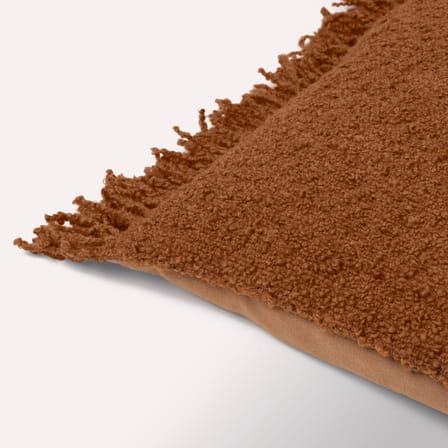 Kissenüberzug Fria textil braun / 60 x 40 cm - BROSTE COPENHAGEN