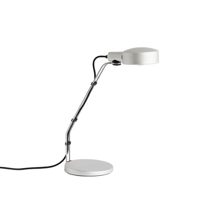 Lampe de table Cupola métal argent / Orientable - Hay