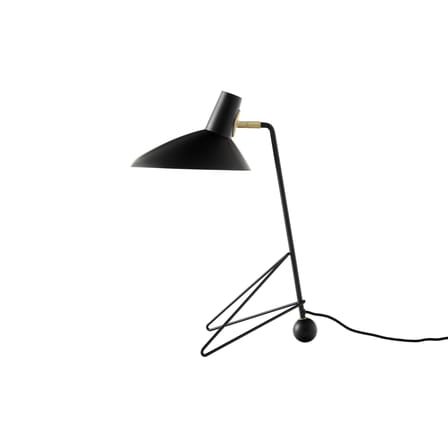 Lampe de table Tripod HM9 métal noir / Modèle de 1953 - Orientable - &tradition