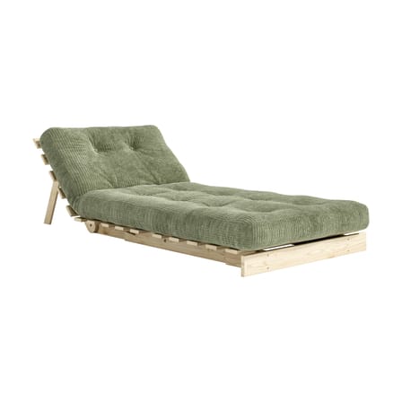 Fauteuil convertible Roots / Dormeuse & lit d'appoint - 3 positions / Structure pin clair - KARUP