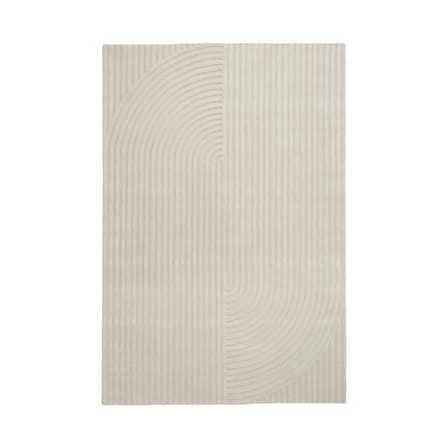 Relevo Quattro Rug textile white / 200 x 300 cm - Muuto