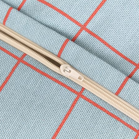 Sitzkissen für Kinder Vibes textil blau - NOBODINOZ