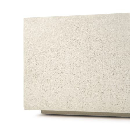 Console basse Elements / 220 x 45 x H 30 cm - Microciment - Ethnicraft