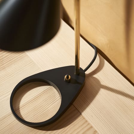 AJ Mini Table lamp metal black / H 43 cm - Swivel / Arne Jacobsen, 1957 - Louis Poulsen