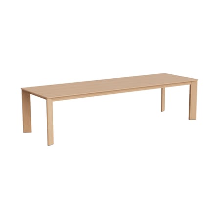 Table rectangulaire Chisel 30 bois naturel / 300 x 95 cm - Hay