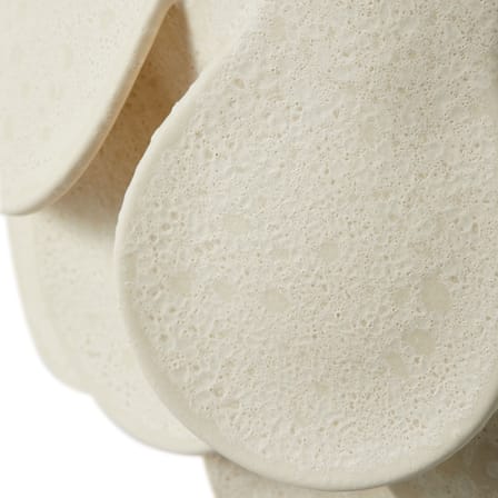 Vase Quillie medium céramique beige / Ø 25 x H 45 cm - Pols Potten