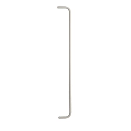 Aufhängeschiene  metall beige / B 78 cm - Für Regalböden aus Metall, perforiert - String Furniture