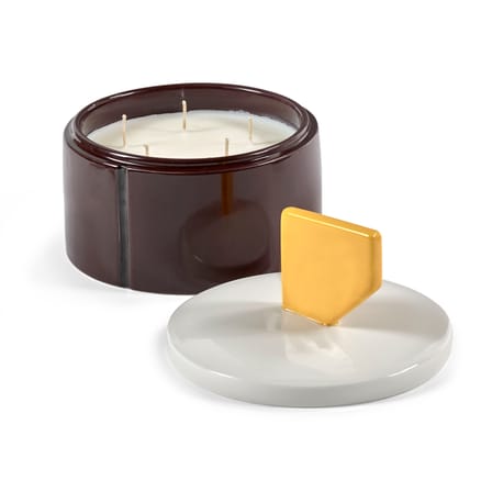 Bougie parfumée Candela 03 Large céramique rouge / Ø 17 x H 16 cm - Serax