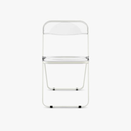 Chaise pliante Plia plastique transparent / Giancarlo Piretti, 1967 - ANONIMA CASTELLI