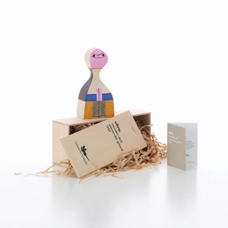 Decorazione Wooden Dolls - No. 15 legno multicolore / By Alexander Girard, 1952 - Vitra