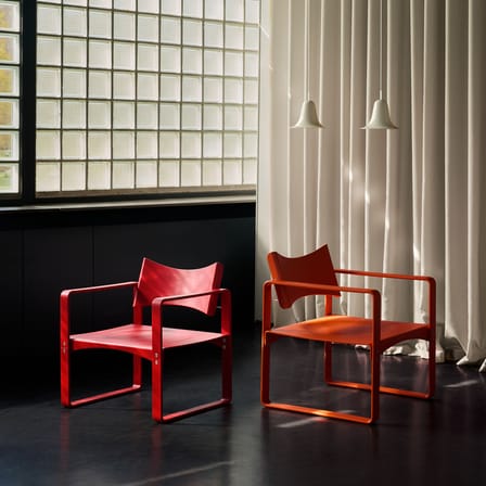 Fauteuil Series 270 F bois rouge / Verner Panton (1965) - Verpan