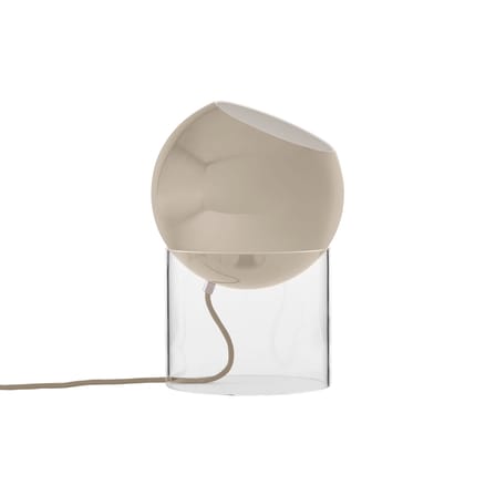 Lampe de table Topan VP13 métal beige / H 31 cm - Verner Panton, 1959 - &tradition