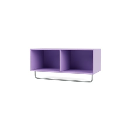 Étagère Coat bois violet / Penderie - L 69,6 x H 24 x Prof. 30 cm - MONTANA