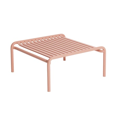 Table basse Week-End Small métal rose /69 x 60 cm - Aluminium - Petite Friture