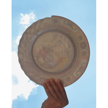 Assiette Hybrid Isaura céramique multicolore Ø 27,5 cm - Seletti