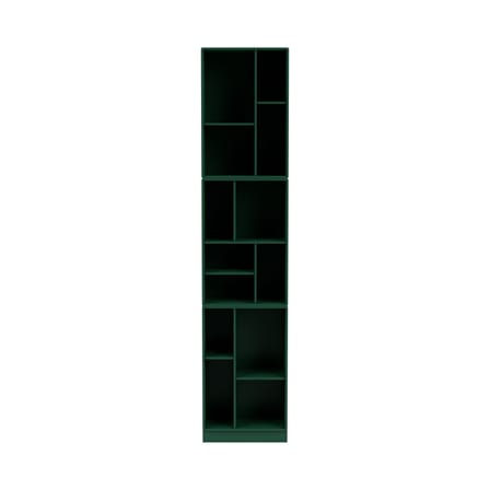 Bibliothèque Loom bois vert / L 46.8 x P 30 x H 215.8 cm - MONTANA