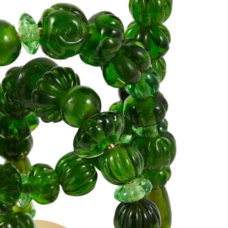Chandelier Perles verre vert - Pols Potten