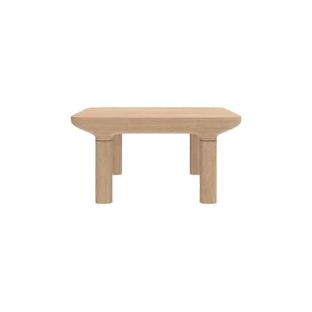 Camille Coffee table natural wood wood - 62 x 50 x H 29.5 cm - Hartô