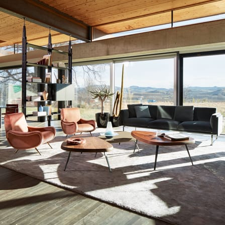 Mexique Coffee table natural wood / Charlotte Perriand, 1952-1956 - CASSINA