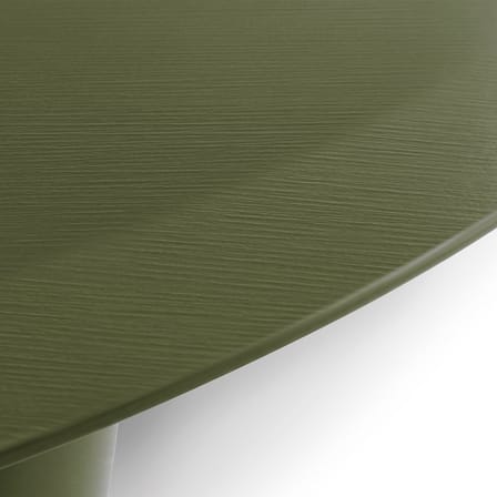 Couchtisch Alfarè stein grün / Ø 90 x H 30 cm – Betongrau - Zanotta