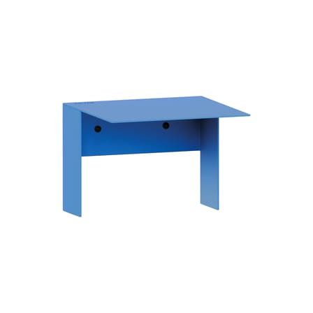 Étagère Pli Floating métal bleu / 20 x 20 cm - TIPTOE