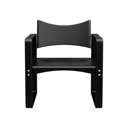 Fauteuil Series 270 F bois noir / Verner Panton (1965) - Verpan