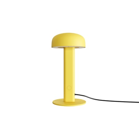 Lampe de table NOD LED métal jaune / H 25 cm - TIPTOE
