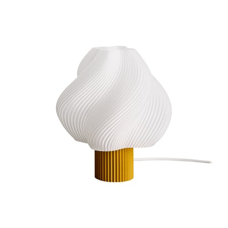 Lampe de table Soft Serve Regular jaune / H 26 cm - CRÈME ATELIER