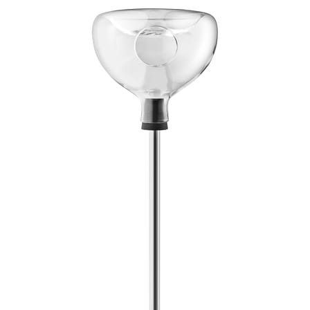Mangeoire à oiseaux  verre transparent / Sur pied - Bain intégré - Eva Trio