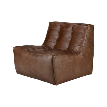 Chauffeuse N701 cuir marron - Ethnicraft