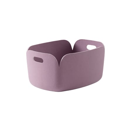 Panier Restore tissu violet / 35 x 48 cm - Feutre recyclé - Muuto