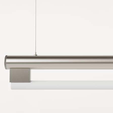 Eiffel Single Pendant metal silver / L 100 cm - Frama 