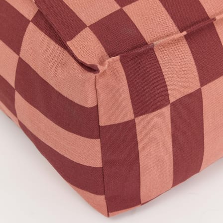 Sitzkissen Vibes Long textil rot - NOBODINOZ