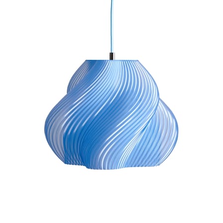 Suspension Soft Serve 02 bleu / Ø 31 x H 25 cm - CRÈME ATELIER