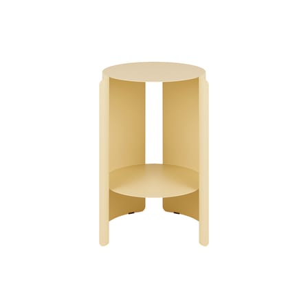 Table d'appoint Wa métal jaune / Ø 32 x H 50 cm - NOO.MA
