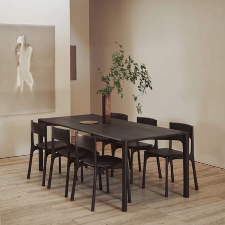 Table rectangulaire PI bois marron / 180 x 90 cm - 8 personnes - Ethnicraft